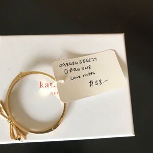 COPY - Beautiful Love Notes Kate Spade Bracelet